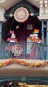31K views · 2.6K reactions | Mickey and Minnie wave to guests at Disneyland Paris while wearing their Halloween costumes. They stand on the Main Street Train in the morning. #disneylandparis #dlp #mickeyandminnie #mickeymouse #minniemouse #disneyhalloween #dlrp | Mousesteps | Facebook