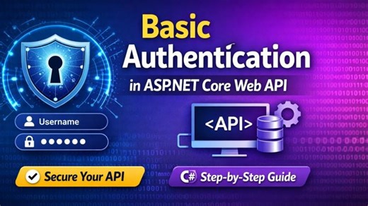 ASP.NET Core Web API Basic Authentication Tutorial | Pranaya Rout posted on the topic | LinkedIn