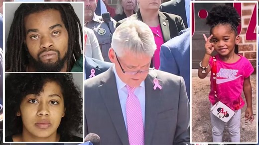 🚨 HORRIFIC: Prosecutors say 4-year-old Javeayah Harris was murdered by her parents, who used corrosive chemicals to destroy her remains before dumping them into a lake. Sheriff Marty Sawyer said it’s the most horrific case he’s seen in 37 years.Investigators believe 4-year-old Javeayah Harris had been dead for nearly a month before her parents reported her missing. Michilae Herring, 22, and Johnmarea Harris, 23, are charged with homicide by child abuse, destruction of human remains, and desecra