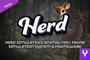 Herd | Herd Simulation/ Animal NPC/ Fauna Simulation Framework | Behavior AI | Unity Asset Store