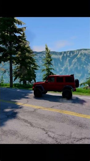 O QUE SOBROU DA MINHA Mercedes-AMG G63? #automobile #crashdrive #beamngdrive #gaming #games