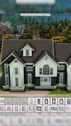 sims 4 landscaping/building asmr 🏡 it’s on the gallery! EA ID: daniellebuilds ✨ (no cc) #thesims4 #sims4 #thesims #sims #sims4build #nocc #daniellebuilds | daniellebuilds