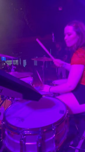 Better kind of best friend! Live on tour with my love @xana #drums #drummer #womeninmusic #drummergirl #xana