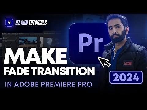 How To Make Fade Transition in Adobe Premiere Pro 2024 | How To Add Fade Effect in Premiere Pro