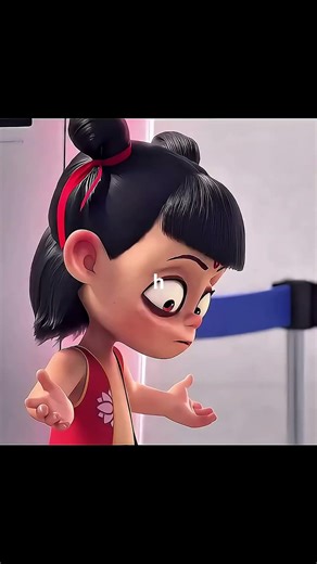 ne zha 2 by passing security check up #nezha #cartoon #animation