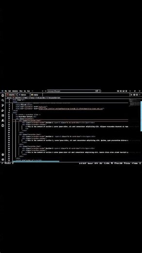 Accordion Contents #html#css#javascript#webdevelopment #programming #learncodes #tips