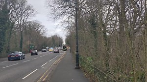 Fallen tree debris has partially blocked Grosvenor Road, Chester, this morning, causing traffic congestion in both directions. As seen in this video, crews are now at the scene to help remove the blockage. More updates on our live blog: https://www.chesterstandard.co.uk/news/19939250.live-storm-franklin-hits-cheshire-west-chester-area/ | Chester Standard