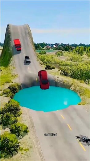 Cars & School😱 Bus vs Hydraulic Crush #1X #Anil Bhai 👈🏻#YuoTube short