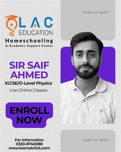 🎓 IGCSE Physics Online Classes – May/June 2026 Session 🌍 | LAC Education