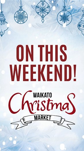 The Winter Edition of the Waikato Christmas Market is ON THIS WEEKEND! 🎄❄️ Join us at Claudelands Events Centre for two magical days of shopping, winter treats, and over 130 incredible stalls full of crafts, clothing, candles, homewares, jewellery, and more! 📍 Claudelands Events Centre, Hamilton 🗓️ Saturday 5 & Sunday 6 July 🕙 9am – 4pm Sat & 9am – 3pm Sun 💰 $5 entry for adults | Kids free 🚗 Free parking 🎠 Amusement rides, face-painting and fun for the kids! | Waikato Festive Markets
