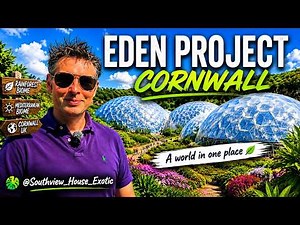 Inside One of the World’s Largest Greenhouses, Walking Through the Eden Project Biomes
