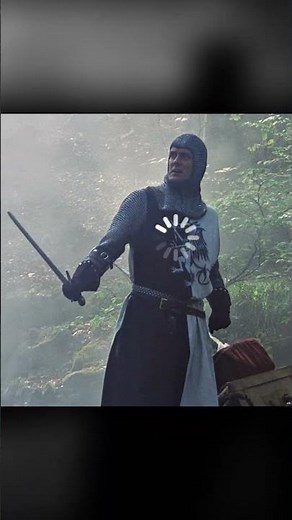 The most dramatic knight in history! 🤣 🛡️ #MontyPython #Shorts