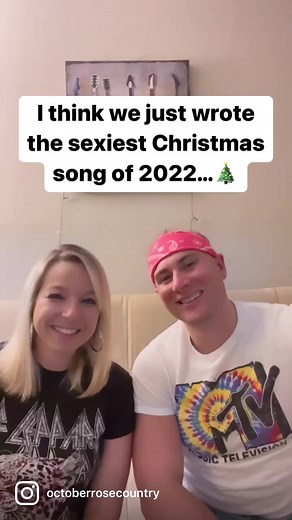 173K views · 3.9K reactions | I think we we just wrote the sexiest Christmas song of 2022… (it’s called “Santa Don’t” and the presave link is in the comments) #singing #santa #couples #christmas | October Rose Music | Facebook