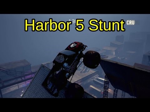 Monster Jam Crush IT! Harbor 5 Stunt