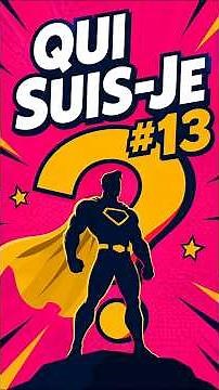 Qui suis-je #13 Super-héros- tu trouves en combien de temps?#fyp #pourtoi #quiz #superheros #viral