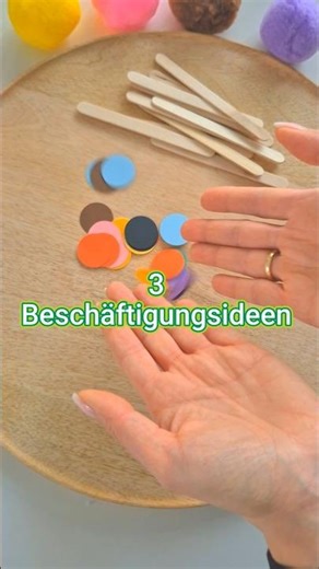 3 Beschäftigungsideen für Kids! Super schnell und einfach nachzumachen!