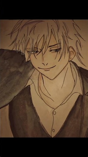 Jujutsu kaisen painting 🖌️🎨#watercolor #painting #anime #jujutsukaisen #jjk #viral #animepainting