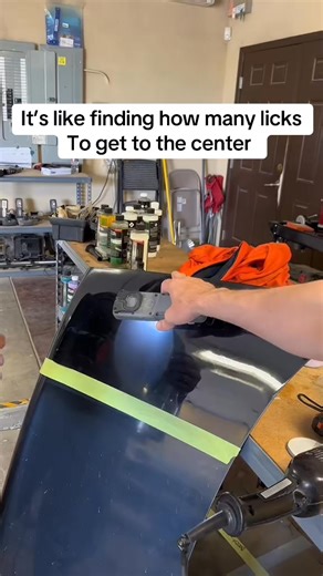 What does it take to get to the center? #cardetailing #wetsanding #detailtraining #paintcorrection | Detail Studio