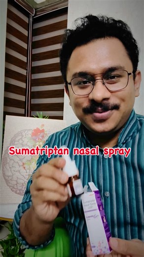 Rahul Rajeev on Instagram: "Sumatriptan nasal spray."