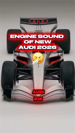 😳Audi Engine Sound... #f1 #audi #formula1