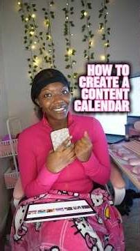 How to create a content calendar 📆 #nishsniche #contentcalendar #beginnercontenttips