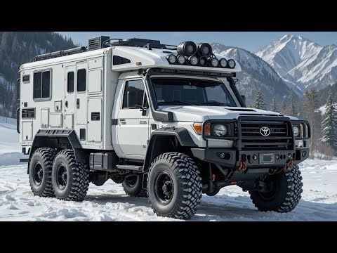 New 2026 Land Cruiser Troop Carrier 6x6 Motorhome Review | Extreme Overland Beast
