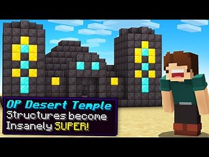 I Secretly Added OP Structures to Minecraft...