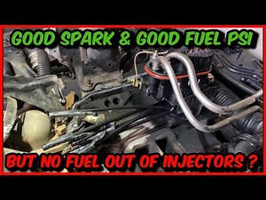 No Start No fuel from Spider fuel Injectors - Good Spark & Fuel Pressure 4.3 Vortec