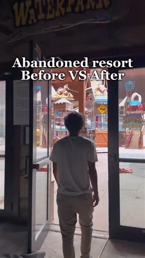 5.5K reactions · 145 shares | Abandoned waterpark before vs after closing down | TP Urbex | Facebook