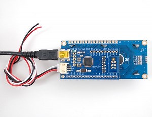 NEW PRODUCT – USB   Serial Backpack Kit with 16×2  RGB backlight negative LCD