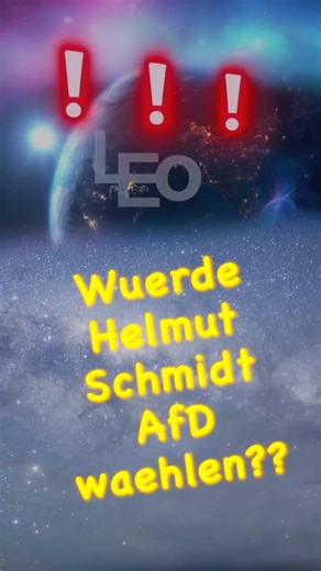 Wuerde Helmut Schmidt AfD waehlen??.. ..#friedrichmerz #cdu #afd #aliceweidel