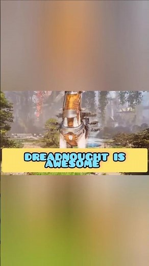 The new dreadnought in ark Extinction ascended is awesome 😎