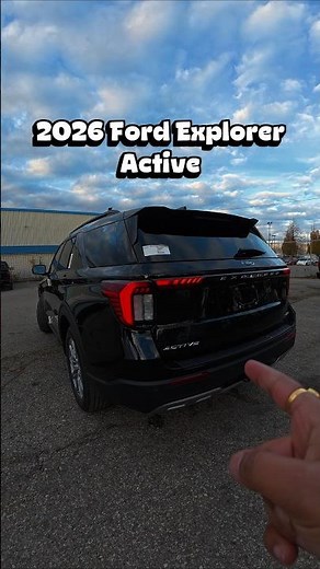 What Makes the 2026 Ford Explorer Active the PERFECT Family SUV?