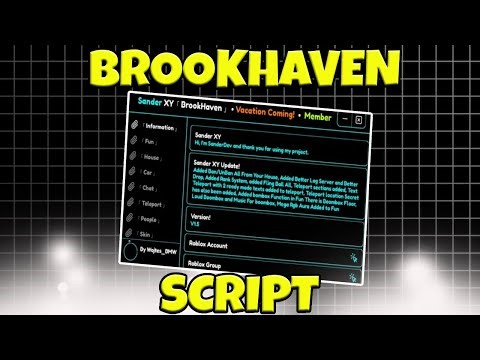 Brookhaven Script OP! | No key | Troll Gui | Free Vip | Free Gamepassses