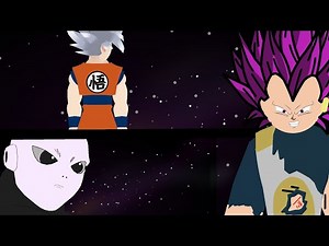 Ultra Ego Vegeta & MUI Goku vs Jiren – Epic Stick Nodes Battle