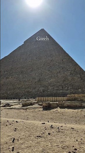 Pyramides de Gizeh #Egypte #Pyramides #MerveillesDuMonde #Histoire #Voyage #history #architecture