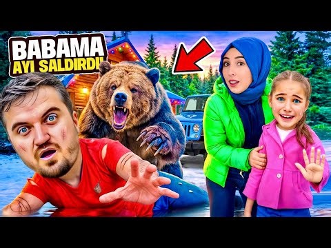 ELIF SINEM'S REAL BEAR ATTACK!! WE WERE SHOCKED WHEN WE SAW IT!!