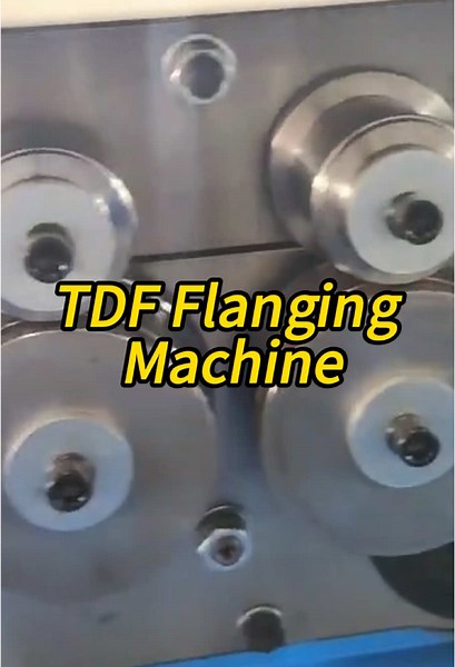 TDF flange forming Machine#Production#mechanical#machine#إنتاج#ميكانيكي#اوتوماتيكي#auto#Processing#يعالج#شركة#مصنع#factory#company#technology#تكنولوجيا#hvac#worklife#work#metal#manufacture#sheet#tdf#tdc#forming#duct
