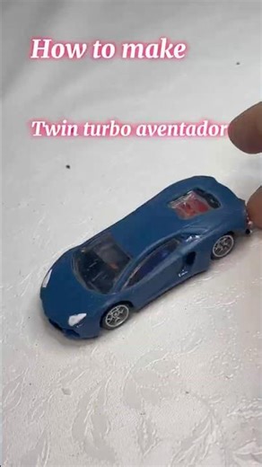 How to make a twin turbo Lamborghini #hotwheels #custom #lamborghini