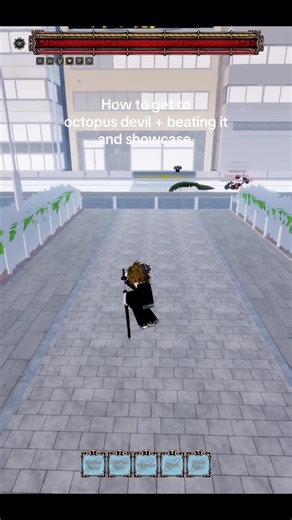 How to get octopus devil, beating it, and showcase | Devil Hunter #roblox #fyp #chainsawman #showcase #octopus