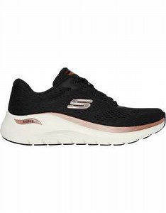 Skechers Arch fit 2.0 glow the distance shoe in black | ASOS