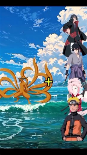 all of kurama mode #anime #vtuber