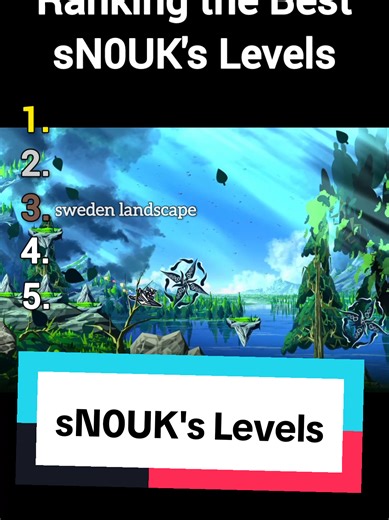 Top sN0UK Geometry Dash Levels Ranked