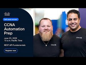 REST APIs Fundamentals | CCNA Automation Prep