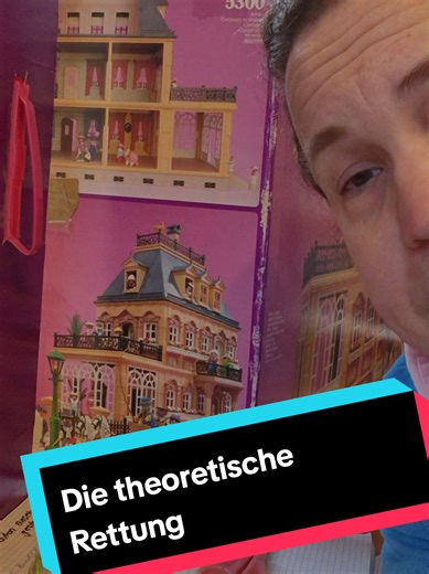 Theoroe, wie der über 30 Jahre alte Karton für das #PlaymobilGroßesPuppenhaus5300 ansehnlicher wird- am morgen war ich noch frohen Mutes. 😏 #PlaymobilNostalgieSerie #Verpackung #FreudeAmProdukt #Playmobil