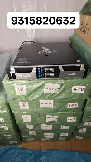 120K views · 2.5K reactions | 4 Channel Amplifier Class H Pure Copper Transformer PU AUDIO Model- PU8000 Book Now-9315820632 Visit Our shop in Delhi Rohini Sector 17  #amplifier #djamplifier #djset #bassamplifier | Punishka Trading | Facebook