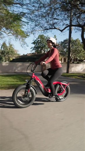 Meet Pony — your cute, comfy, and effortlessly cool ride. 🌸 Made for city strolls, coffee runs, and everything in between. #PonyEbike #StepThruStyle #ForHerRide #Velowave #CityOnTwoWheels | Velowave Electric Bikes
