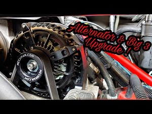 400 Amp Mechman Alternator & Big 3 Upgrade On The Tahoe 💪