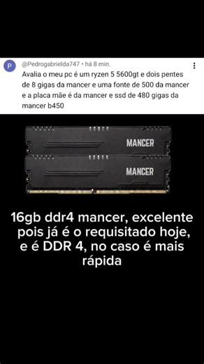 AVALIANDO PC @Pedrogabrielda747 #pc #pcgamer #avaliaçãodeproduto #viral #informatica #gamer