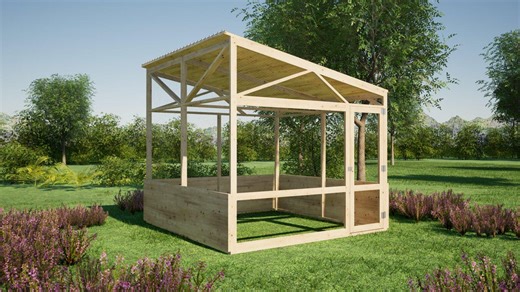 Quail Aviary Plans 10x10: DIY Bird Cage Woodworking (PDF Download) - Etsy